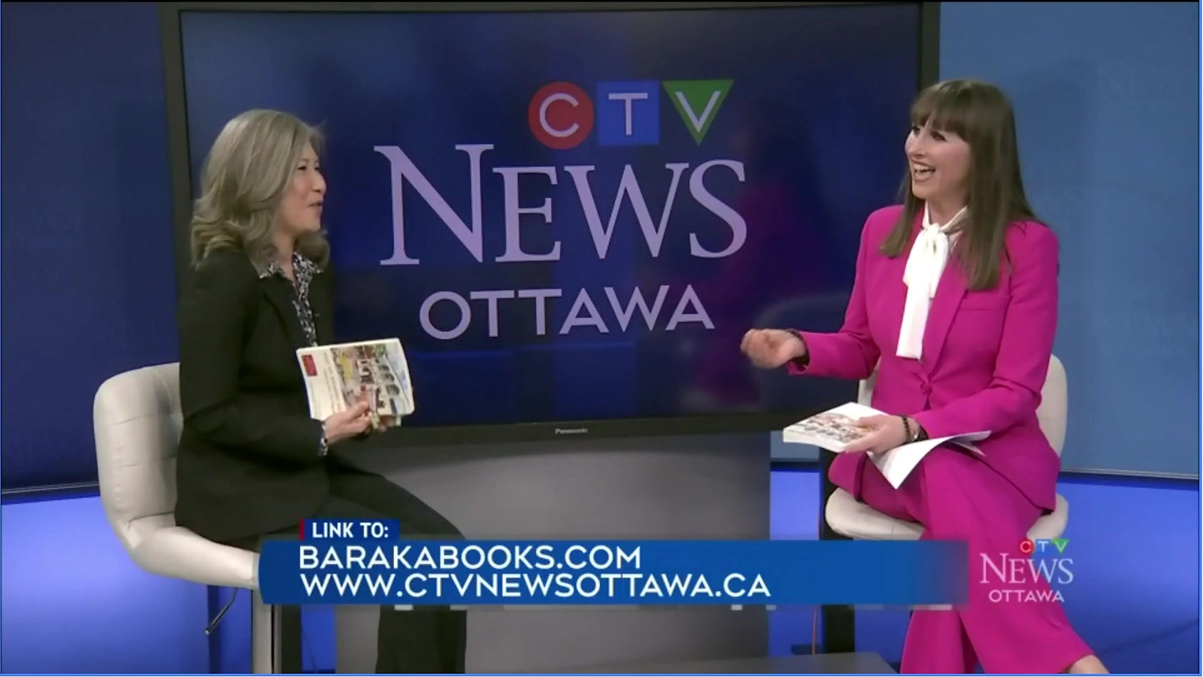 Prof. Stephanie Chitpin's CTV interview on her memoir Keep My Memory Safe.